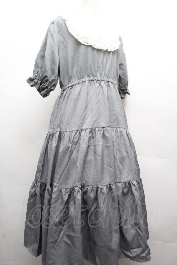 画像3: m petit by misako / TT*AMデシンヨークワンピース 3L グレー S-26-04-04-070-LO-OP-HR-ZS (3)