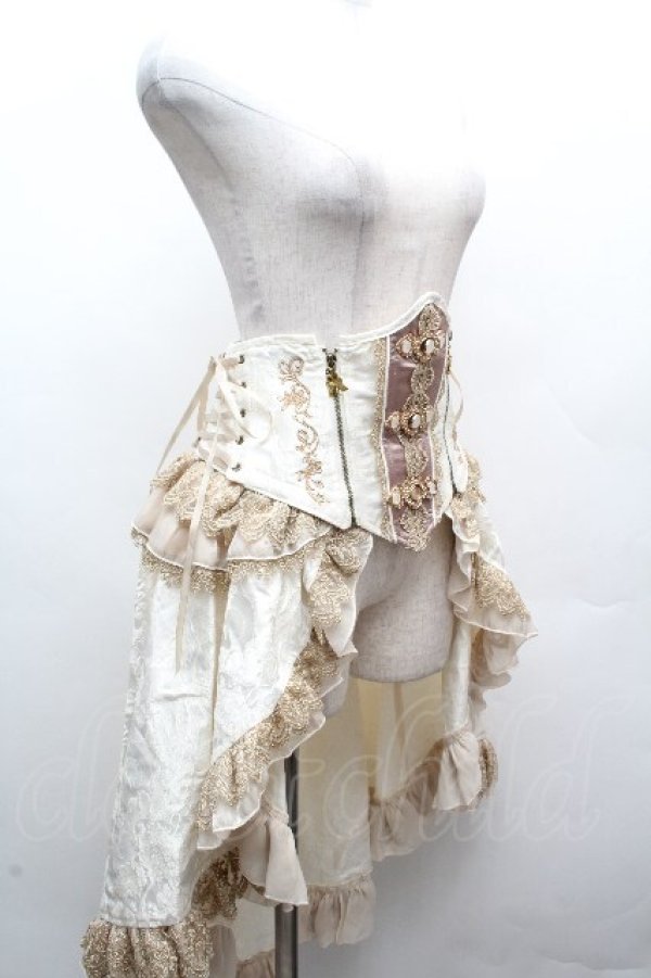 画像3: Hoshibako Works / ベル・エピヌ コルセット  アイボリー S-26-04-04-079-LO-SK-HR-ZS (3)