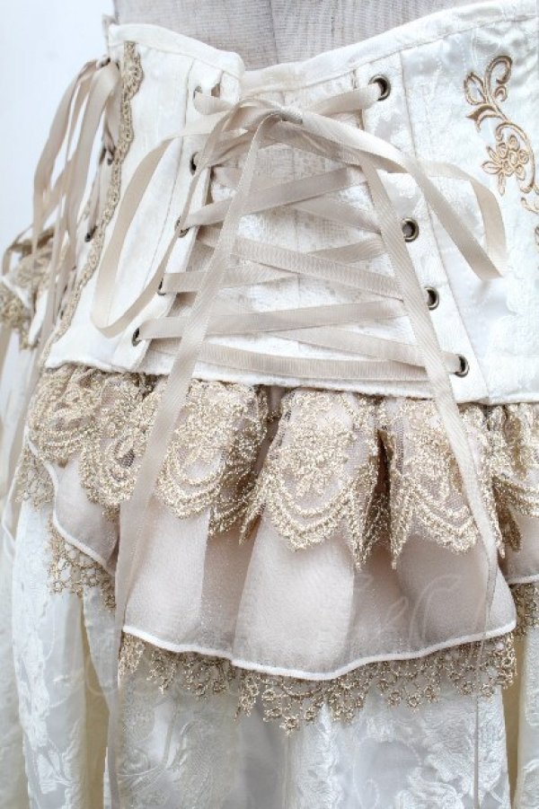 画像5: Hoshibako Works / ベル・エピヌ コルセット  アイボリー S-26-04-04-079-LO-SK-HR-ZS (5)