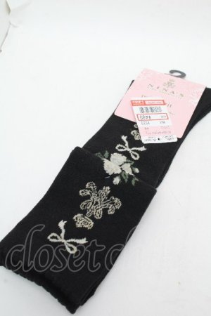 画像: m petit by misako / ECAMOVKNIロゴライン  黒 S-26-04-04-014-LO-ZA-HR-ZS