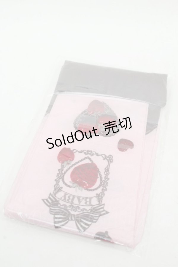 画像2: BABY,THE STARS SHINE BRIGHT / Strawberry Loves Chocolate柄オーバーニーソックス  ピンク S-26-04-04-016-BA-ZA-AS-ZS (2)