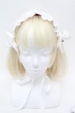 画像2: BABY,THE STARS SHINE BRIGHT / ロザリィ・ローズヘッドドレス  白 S-26-04-04-018-BA-AC-HR-ZS (2)