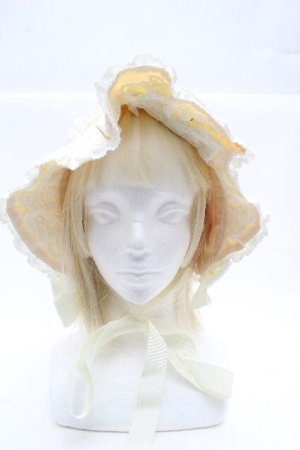 画像: BABY,THE STARS SHINE BRIGHT / トーションレースのフルボンネット(2021)  キナリ S-26-04-04-023-BA-AC-HR-ZS