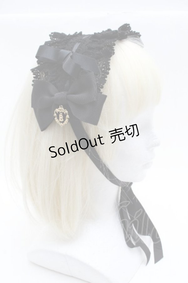 画像3: BABY,THE STARS SHINE BRIGHT / プリンセスドロップヘッドドレス  黒 S-26-04-04-026-BA-AC-AS-ZS (3)