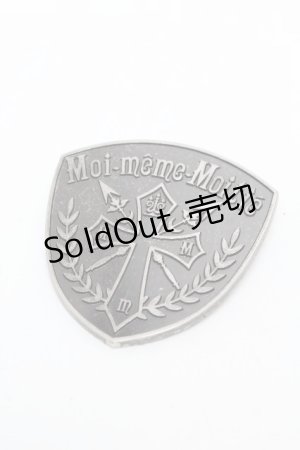 画像: Moi-meme-Moitie / クロスロゴ・エンブレムバッチ  ガンメタ S-26-04-04-004-MO-ZA-AS-ZS