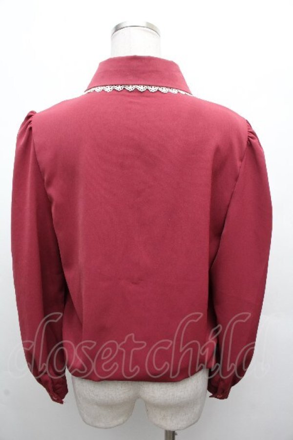 画像2: LOLITA / ブラウス  ワイン S-26-04-05-032-LO-BL-AS-ZS (2)