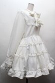 画像3: DearMyLove / エミリーフリルワンピース 3L 白 S-26-04-05-046-0-OP-HR-ZS (3)