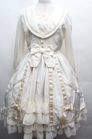 画像: Angelic Pretty / Private Schoolワンピース  オフ S-26-04-05-048-AP-OP-AS-ZS