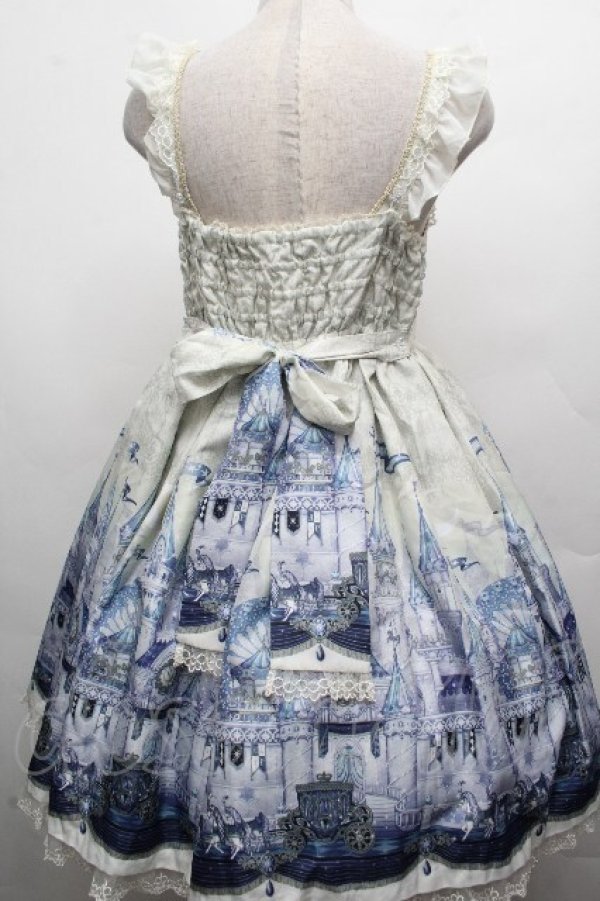 画像2: Angelic Pretty / Castle Mirageジャンパースカート  オフ S-26-04-05-049-AP-OP-AS-ZS (2)