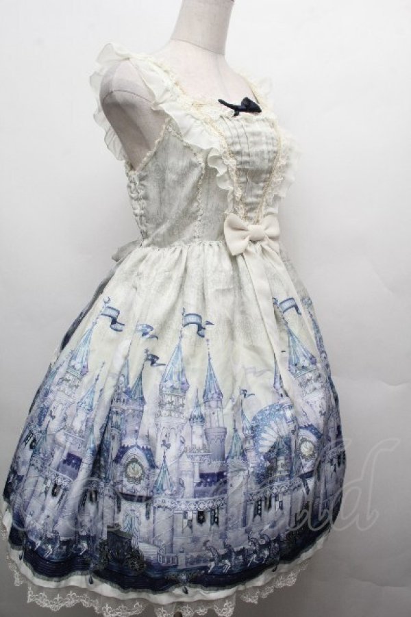 画像3: Angelic Pretty / Castle Mirageジャンパースカート  オフ S-26-04-05-049-AP-OP-AS-ZS (3)