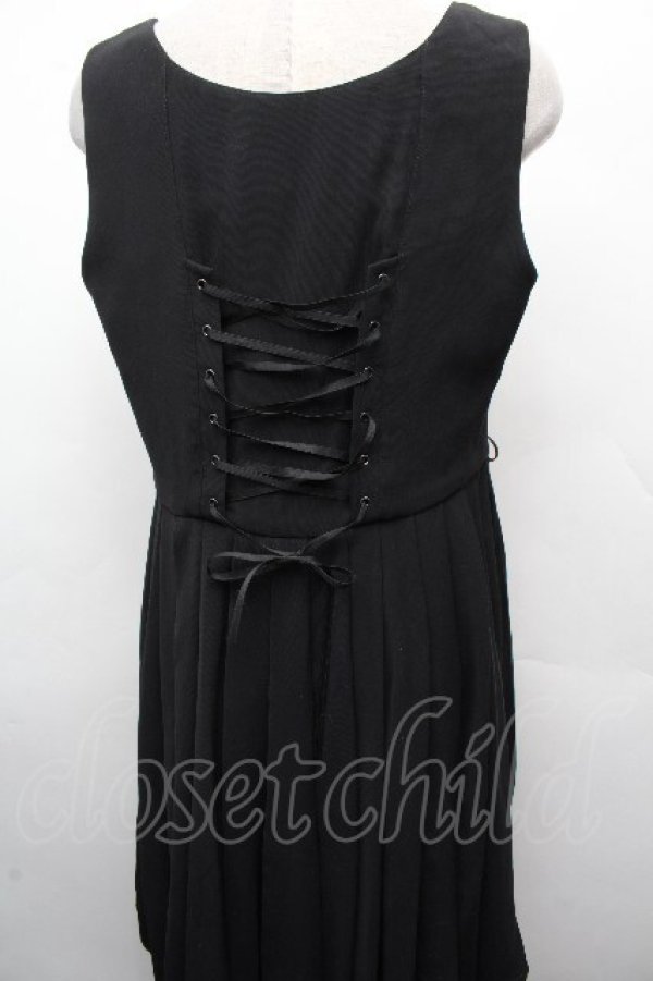 画像2: Hoshibako Works / 星夜の旅　ビスチェスカート  黒 S-26-04-05-056-LO-SK-HR-ZS (2)