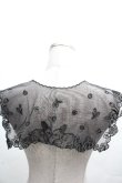 画像2: Franche Lippee / レース付け襟  黒 S-26-04-05-015-LO-ZA-AS-ZS (2)