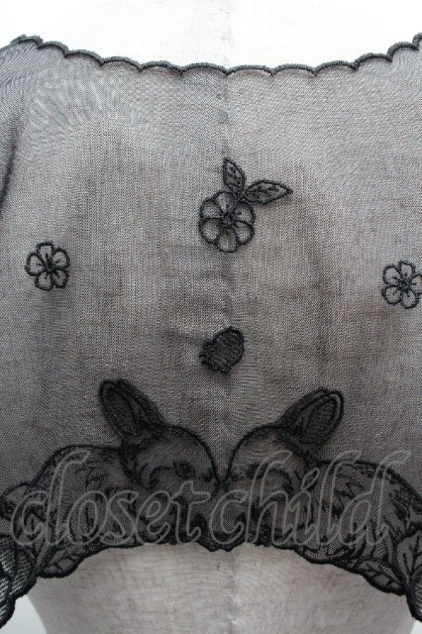 画像4: Franche Lippee / レース付け襟  黒 S-26-04-05-015-LO-ZA-AS-ZS (4)