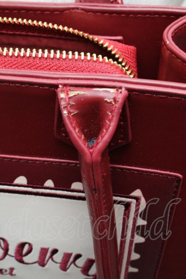 画像5: LOLITA / いちごキティスタンプハンドバッグ  赤 S-26-04-05-017-LO-BG-HR-ZS (5)