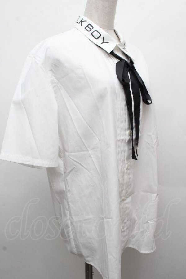 画像3: MILKBOY / LOGO TIEDシャツ  白 S-26-04-05-028-MB-BL-AS-ZS (3)