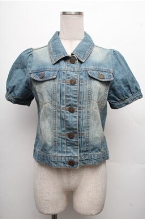 画像: LIZ LISA / デニムジャケット  ブルー S-26-04-06-036-LO-JA-AS-ZS