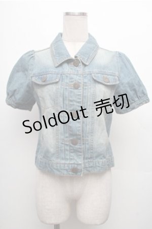 画像: LIZ LISA / デニムジャケット  ブルー S-26-04-06-036-LO-JA-AS-ZS