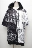 画像1: NieR Clothing / 転写パーカー  黒 S-26-04-06-040-PU-TO-AS-ZS (1)