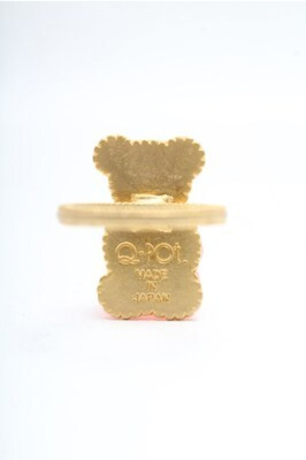 画像3: Q-pot. / テディベアハードグミリング(ストロベリー)  ピンク S-26-04-06-004-QP-AC-HR-ZS (3)