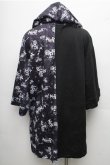 画像2: NieR Clothing / 転写パーカー  黒 S-26-04-06-042-PU-TO-AS-ZS (2)