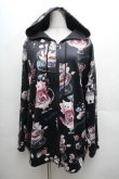 画像1: Royal Princess Alice / Cat in Wonderlandねこ助コラボパーカー  黒 S-26-04-06-050-LO-TO-AS-ZS (1)
