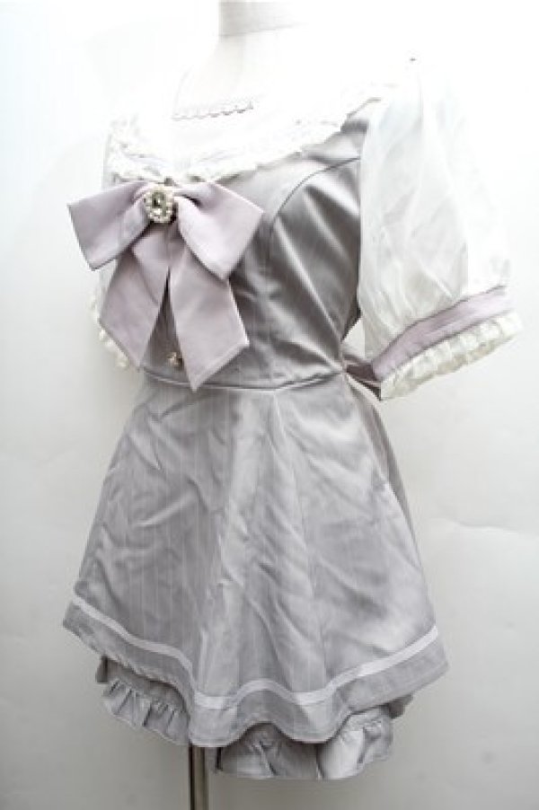 画像3: LIZ LISA / セーラーカラーセットアップ  グレー S-26-04-06-051-LO-OP-AS-ZS (3)