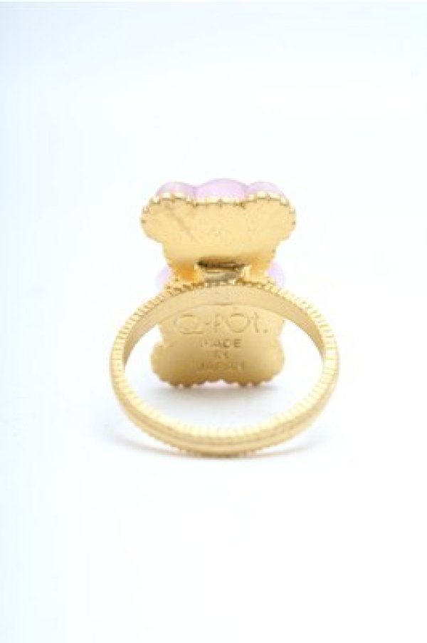 画像3: Q-pot. / テディベアハードグミリング(グレープ)  パープル S-26-04-06-005-QP-AC-HR-ZS (3)