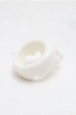 画像2: Q-pot. / Milk Meltリング  白 S-26-04-06-006-QP-AC-HR-ZS (2)
