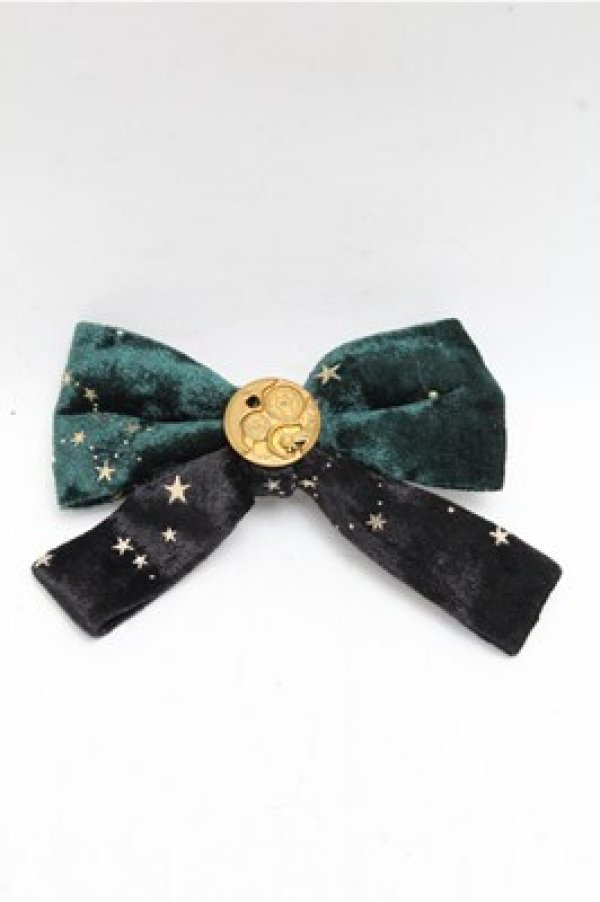 画像1: LOLITA / バレッタ  グリーン S-26-04-06-011-LO-AC-AS-ZS (1)