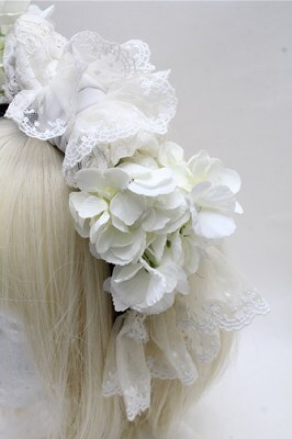 画像4: Hoshibako Works / 繁花集カチューシャ  オフ S-26-04-06-015-LO-AC-AS-ZS (4)