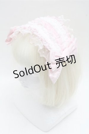 画像: Angelic Pretty / スピンドルリボンドールヘッドドレス  ピンク S-26-04-06-017-AP-AC-AS-ZS