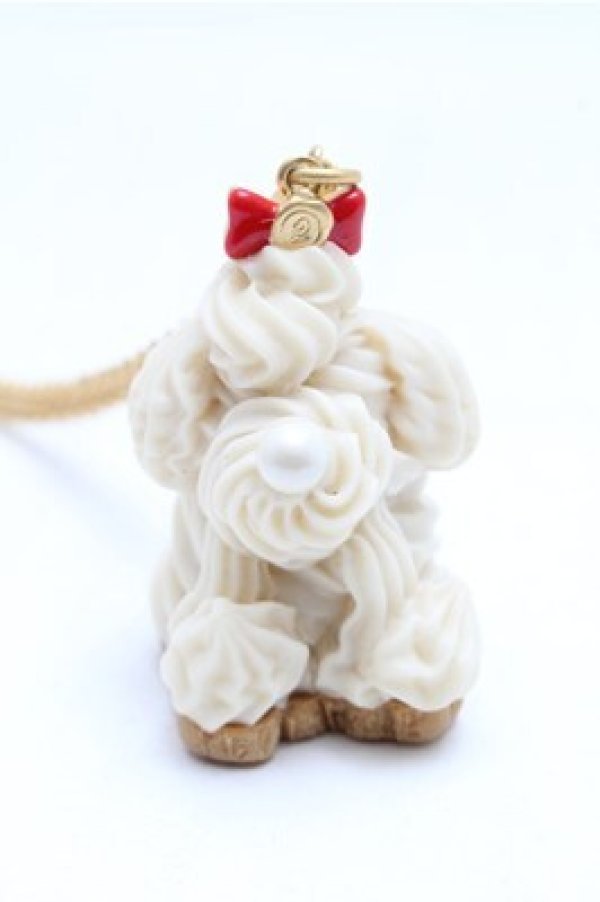 画像2: Q-pot. / プードルケーキネックレス  アイボリー S-26-04-06-020-QP-AC-HR-ZS (2)