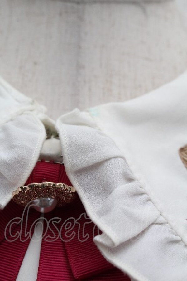 画像3: Amavel / 喫茶アマベルのランチセットブラウス  白 S-26-04-07-039-CA-BL-AS-ZS (3)