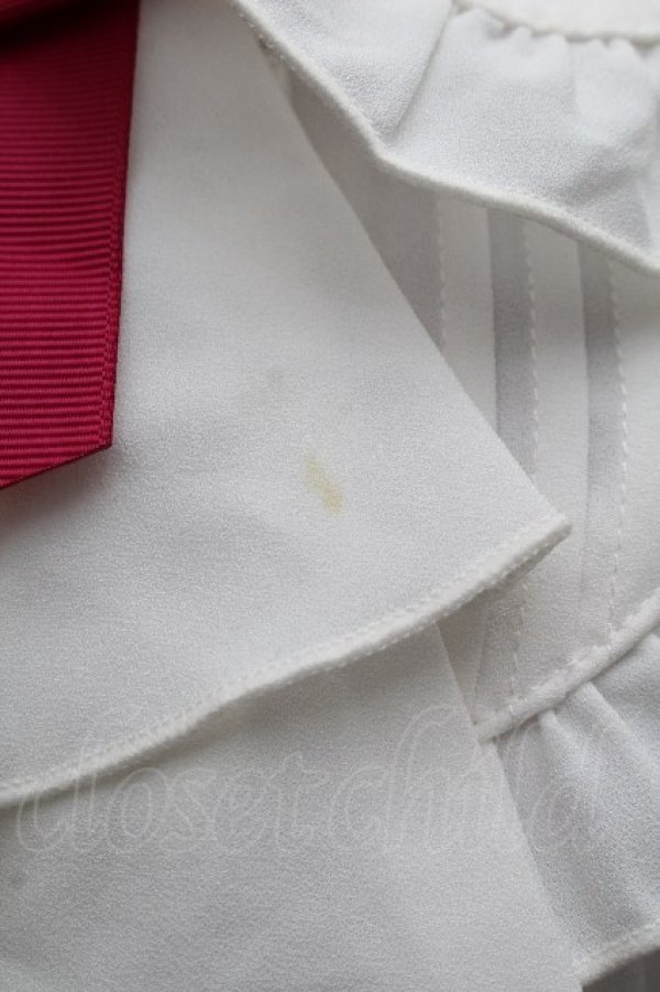 画像4: Amavel / 喫茶アマベルのランチセットブラウス  白 S-26-04-07-039-CA-BL-AS-ZS (4)