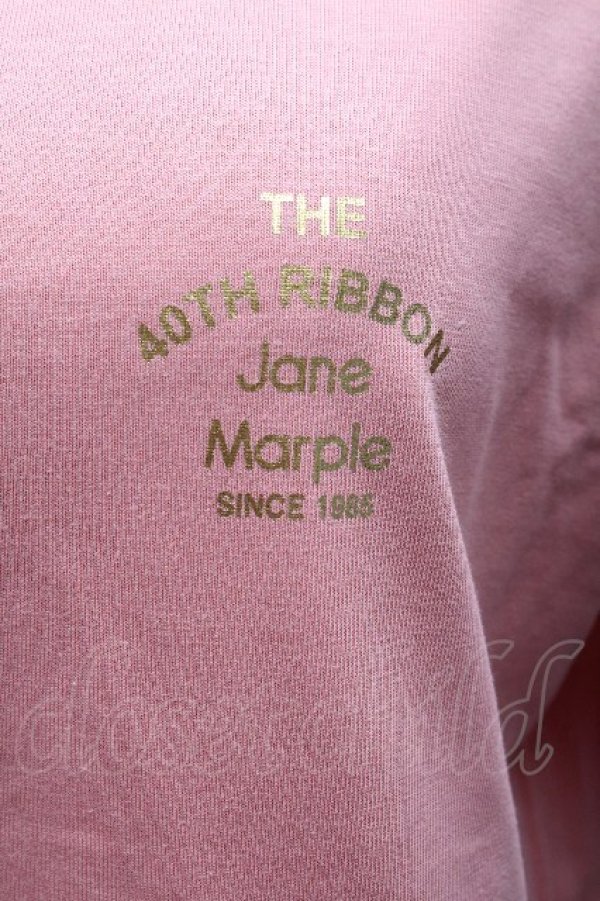 画像4: Jane Marple / 40THアニバーサリーティーシャツ R ピンク S-26-04-07-041-JM-TO-AS-ZS (4)