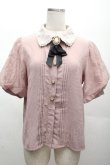 画像1: Rojita / レース襟ブラウス  ピンク S-26-04-07-042-LO-TO-AS-ZS (1)