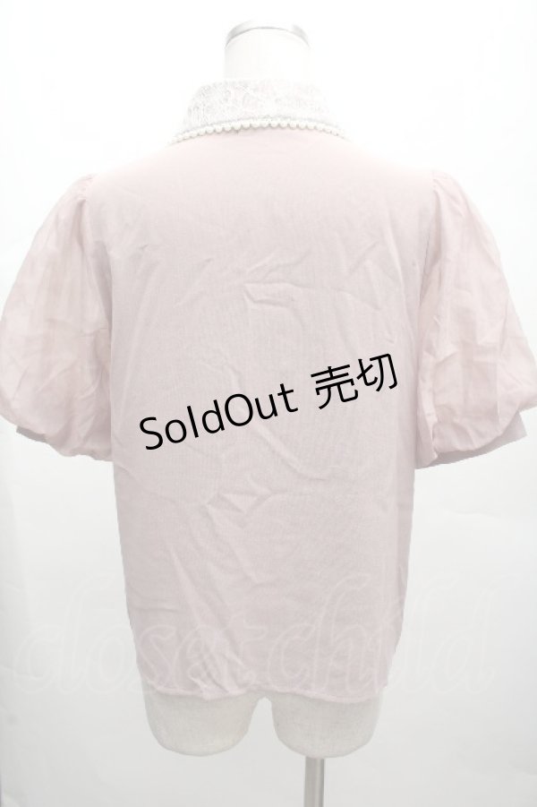 画像2: Rojita / レース襟ブラウス  ピンク S-26-04-07-042-LO-TO-AS-ZS (2)