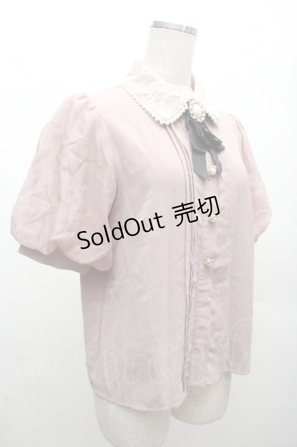 画像3: Rojita / レース襟ブラウス  ピンク S-26-04-07-042-LO-TO-AS-ZS (3)