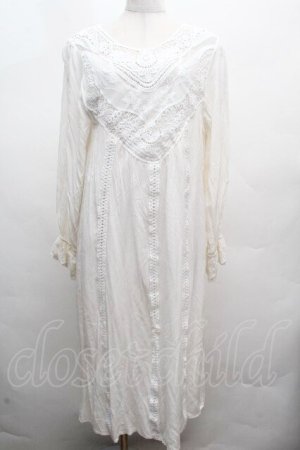 画像: LOLITA / ワンピース  白 S-26-04-07-046-LO-OP-AS-ZS