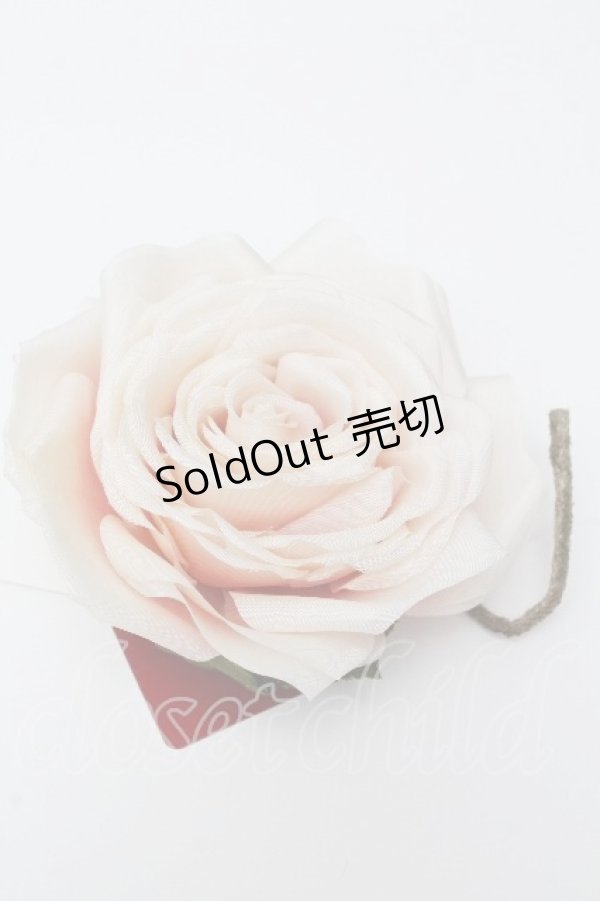 画像1: PINK HOUSE / ホワイトローズコサージュ  ピンク S-26-04-07-007-LO-ZA-HR-ZS (1)