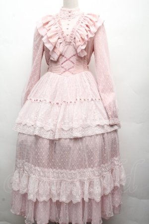 画像: Hoshibako Works / リトルグレイスワンピース  ピンク S-26-04-07-048-LO-TO-HR-ZS