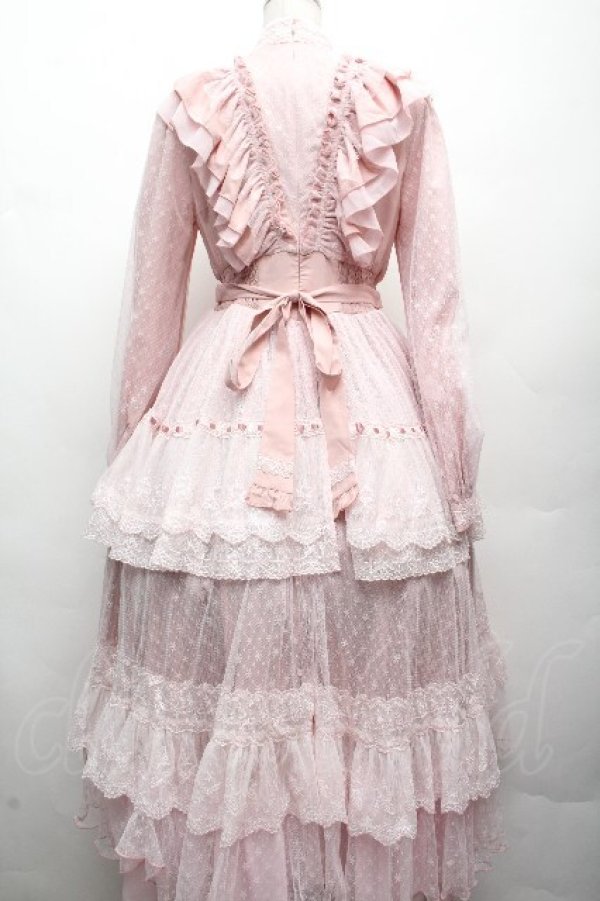 画像2: Hoshibako Works / リトルグレイスワンピース  ピンク S-26-04-07-048-LO-TO-HR-ZS (2)