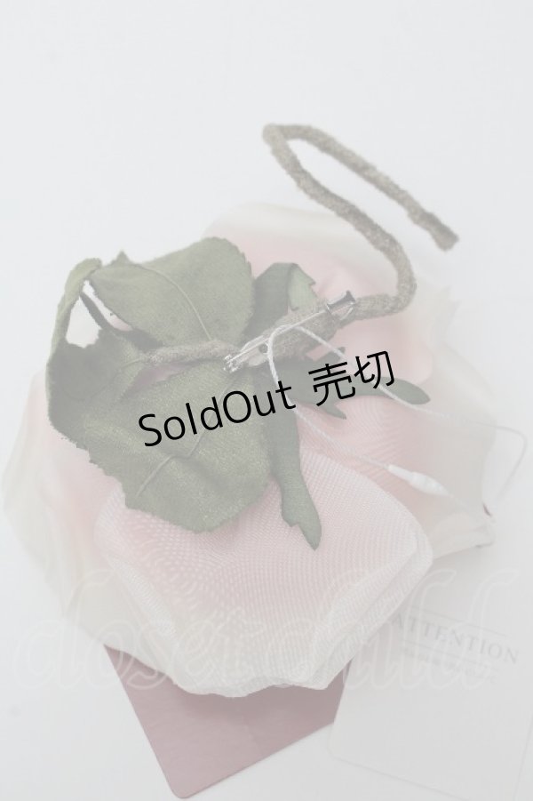 画像2: PINK HOUSE / ホワイトローズコサージュ  ピンク S-26-04-07-007-LO-ZA-HR-ZS (2)