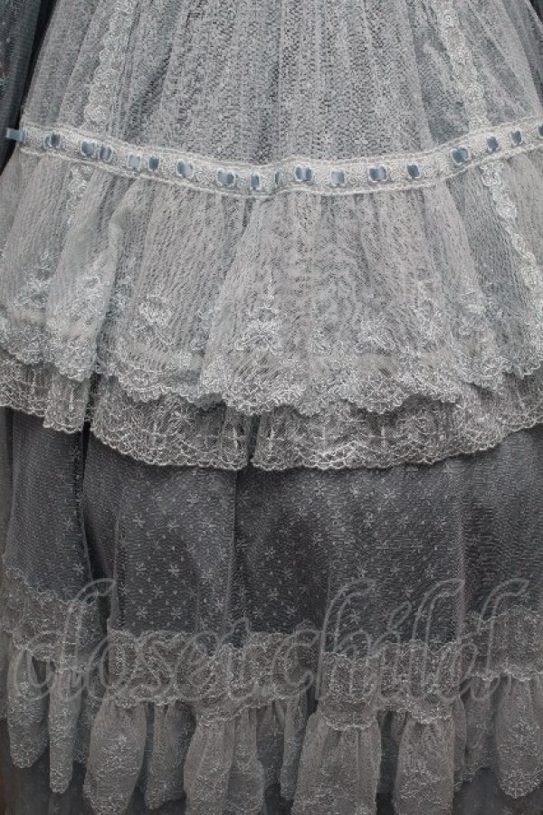 画像5: Hoshibako Works / リトルグレイスワンピース  サックス S-26-04-07-051-LO-TO-HR-ZS (5)