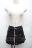 画像1: PUNK / ZIPレザースカート  黒 S-26-04-07-059-PU-SK-HR-ZS (1)