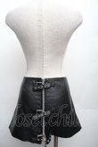 画像2: PUNK / ZIPレザースカート  黒 S-26-04-07-059-PU-SK-HR-ZS (2)