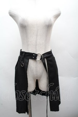 画像: MILKBOY / プリーツヒップフラップ  黒 S-26-04-07-060-MB-ZA-HR-ZS