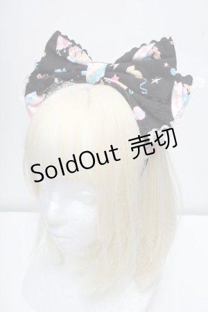 画像: Angelic Pretty / Candy Fun Fairカチューシャ  黒 S-26-04-07-017-AP-AC-AS-ZS