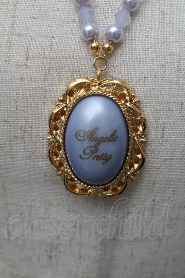 画像3: Angelic Pretty / カメオウィンドウネックレス  ラベンダー S-26-04-07-025-AP-AC-HR-ZS (3)
