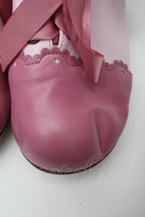 画像4: BABY,THE STARS SHINE BRIGHT / ジュスティーヌシューズ M ピンク S-26-04-07-031-BA-SH-HR-ZS (4)